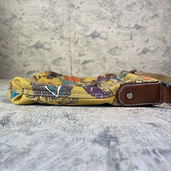 Fossil Long live Vintage 1954 crossbody bag floral printed canvas - Picture 5 of 13